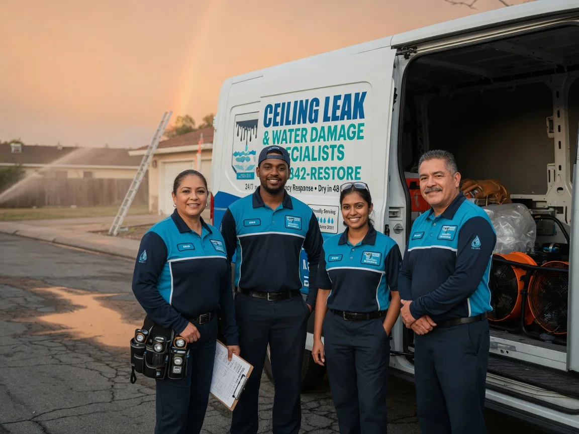 Ceiling Leak Cleanup company in Benwood, WV