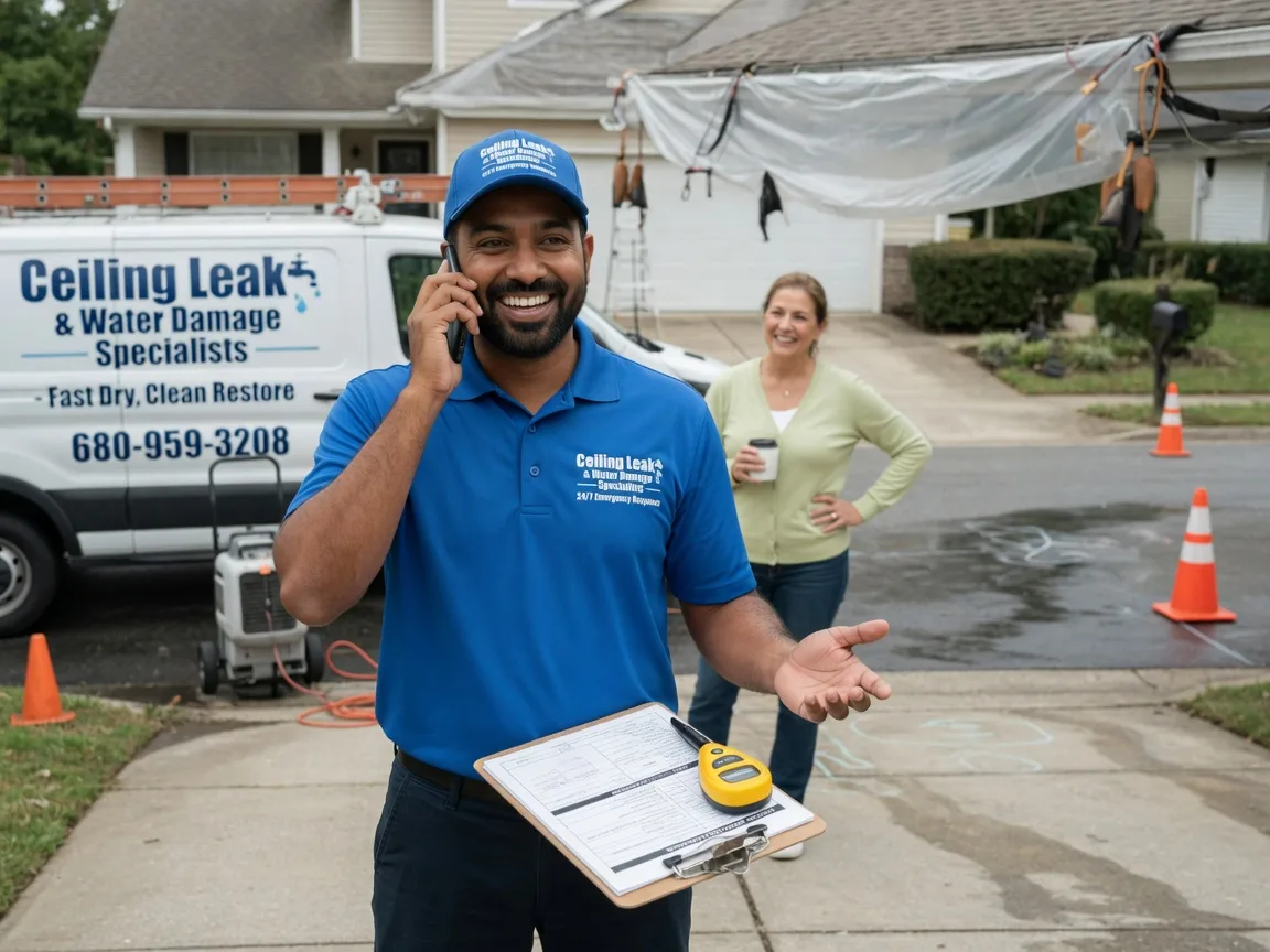 Ceiling Leak Cleanup Benwood, WV FAQs